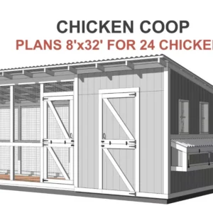 Chicken Coop Plan For 20 Chicken